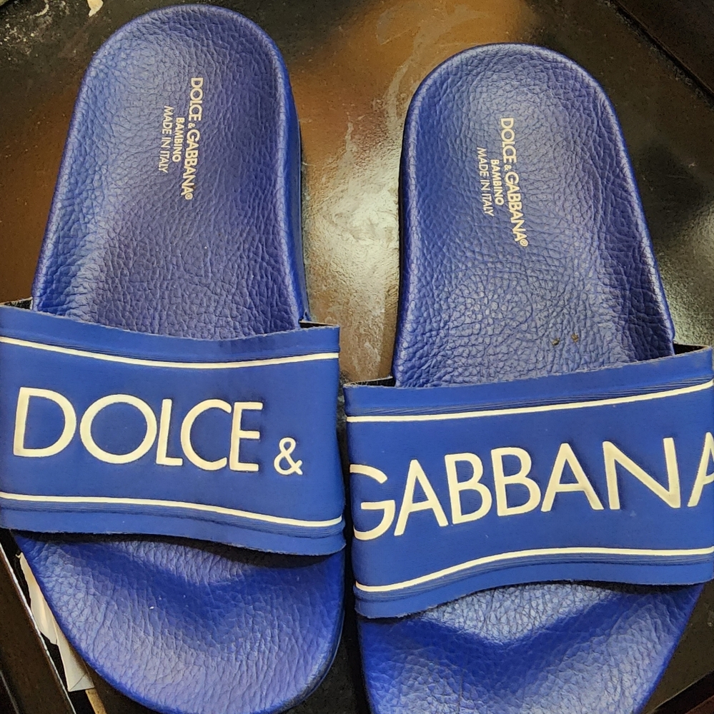 Authentic Dolce and gabbana slides